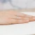 Pierścionek z białego złota z brylantami 0,17ct Galaktyki W459-585-B0.17 marko