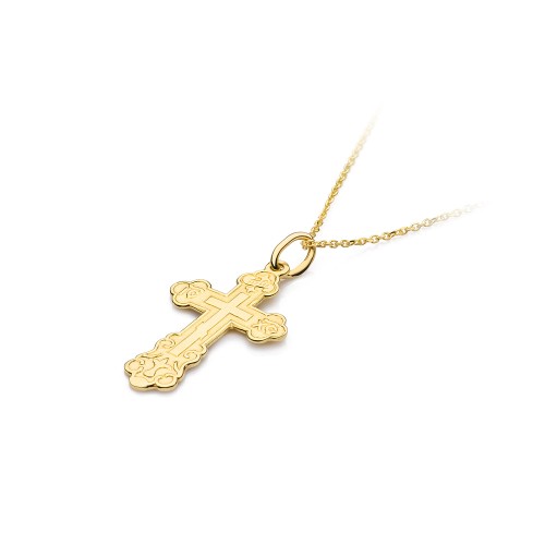 Złoty krzyżyk prawosławny 333 D066-333 marko