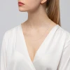 Srebrny łańcuszek damski kulka pr 925 L003-925#50 marko