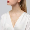 Złoty łańcuszek Pancerka diamentowana pr. 585 L154-585-55 marko