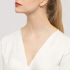 Srebrny łańcuszek 40cm rolo próba 925