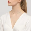 Pozłacany srebrny łańcuszek 38cm rolo próba 925 L044-925-Z marko