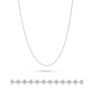 Srebrny łańcuszek Kulka pr.925