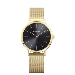 Damski zegarek Bering Classic 14134-332 ciemna tarcza