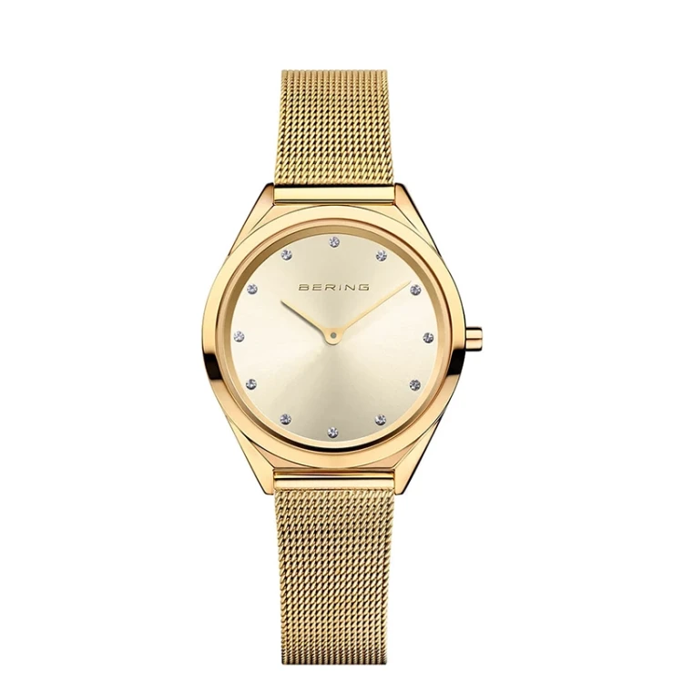 Damski zegarek Bering Classic 17031-333 na bransolecie typu mesh MARKO