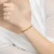 Sztywna bransoletka żmijka bangle pozłacane srebro Sego B157-925-Z marko
