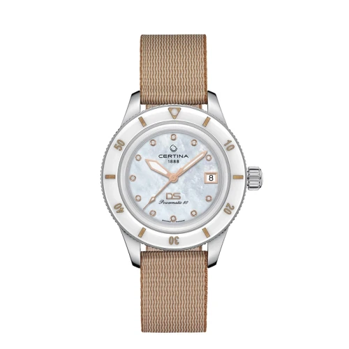 Zegarek damskina pasku Certina DS PH200M C0362071810600 MARKO