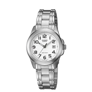 Srebrny zegarek damski Casio Collection   LTP-1259PD-7BEG