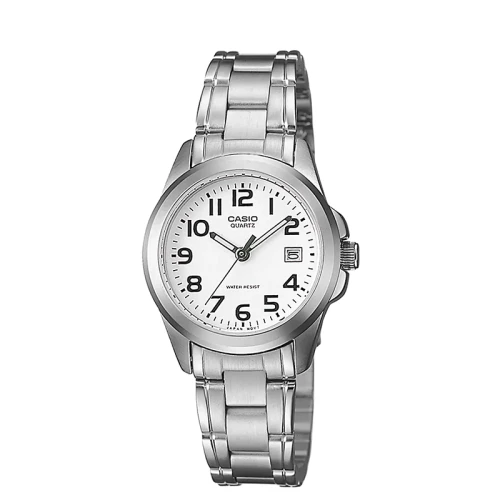 Srebrny zegarek damski Casio Collection   LTP-1259PD-7BEG