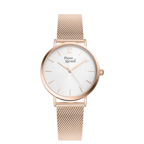 Zegarek Pierre Ricaud P51078.91R3Q damski bransoleta mesh
