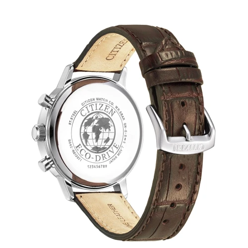 Citizen CA7061-26X zegarek męski na skórzanym pasku