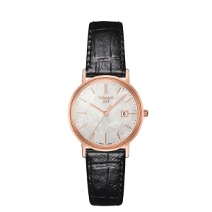 Zegarek damski Tissot T9222107611100 T-Gold na pasku