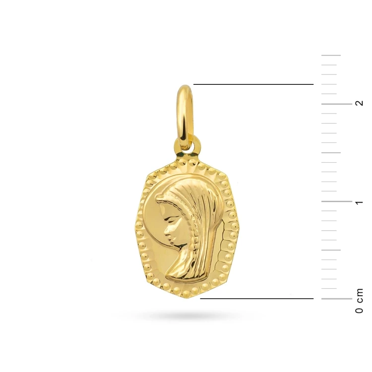 Złoty Medalik Madonna D134-333 MARKO