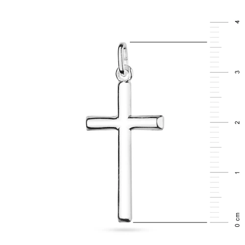 Srebrny krzyżyk Chrzest Komunia pr.925  D308-925 MARKO