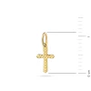 Złoty krzyżyk minimalistyczny próba 585 D277-585 MARKO