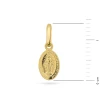 Złoty Cudowny Medalik zawieszka złoto 375 D057-375 marko