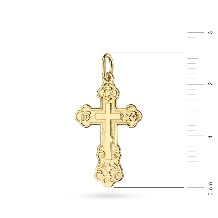 Złoty krzyżyk prawosławny 333 D066-333 marko