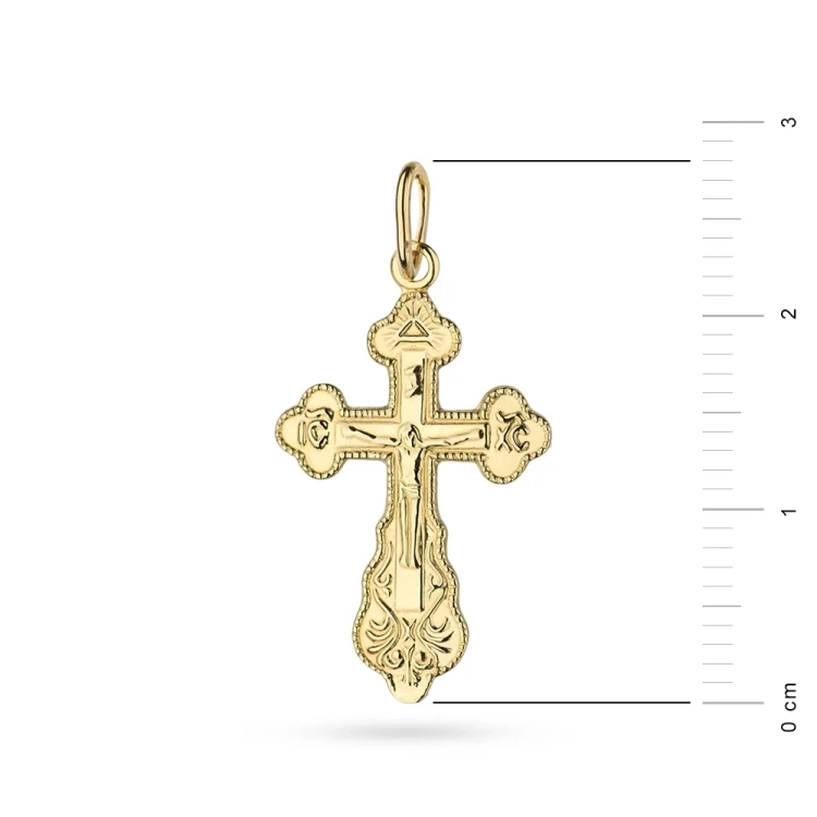 Złoty krzyżyk prawosławny 333 D067-333 marko