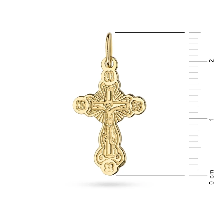 Złoty krzyżyk prawosławny 333 D068-333 marko
