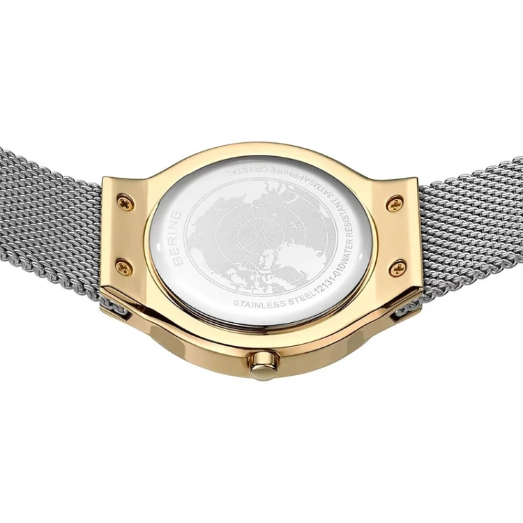 Damski zegarek Bering Classic 12131-010-GWP1 zestaw z bransoletką MARKO