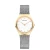 Damski zegarek Bering Classic 12131-010-GWP1 zestaw z bransoletką MARKO