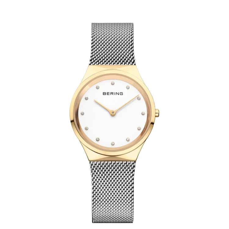 Damski zegarek Bering Classic 12131-010-GWP1 zestaw z bransoletką MARKO