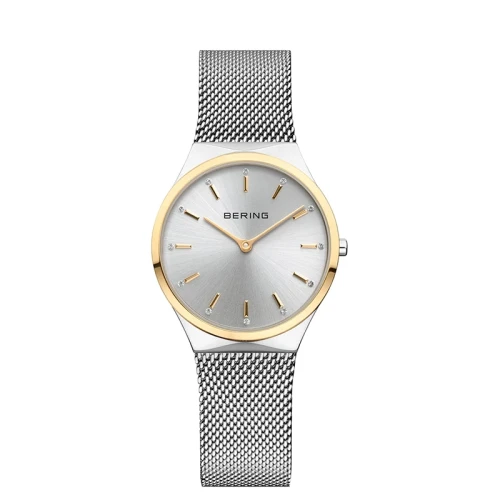 Damski zegarek Bering Classic             12131-014-GWP bransoleta ze stali