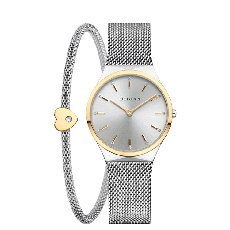 Damski zegarek Bering Classic 12131-014-GWP bransoleta ze stali MARKO