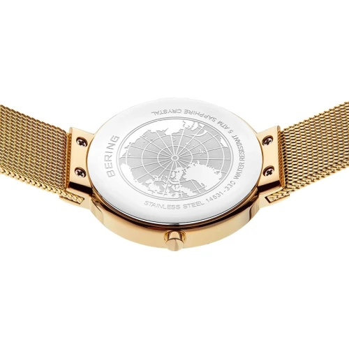 Damski zegarek Bering Classic 14531-330   jasna tarcza