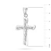 Duży srebrny krzyżyk z Jezusem pr.925 D297-925 marko
