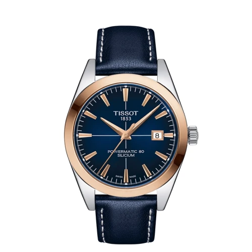 Zegarek męski Tissot T9274074604100 T-Gold na pasku