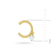 Kolczyk pozłacany nausznica nakładka na chrząstkę fake piercing zawieszka K239-925-Z MARKO