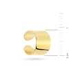 Kolczyk pozłacany nausznica nakładka na chrząstkę fake piercing helix K267-925-Z MARKO
