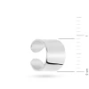 Kolczyk ze srebra nausznica nakładka na chrząstkę fake piercing helix K267-925-S MARKO