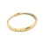 Złota sztywna bransoletka bangle segmentowa Sego B372-585 marko