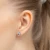 Srebrne kolczyki dziecięce delfinki sztyft Infano K972-925-S marko