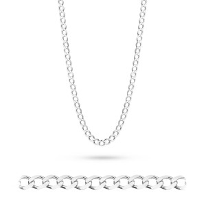 Srebrny łańcuszek męski 4,2mm Pancerka 45cm pr.925 