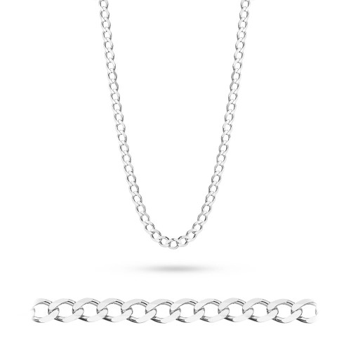 Srebrny łańcuszek męski 4,2mm Pancerka 45cm pr.925 L227-925 marko