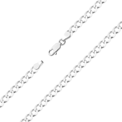 Srebrny łańcuszek męski 4,2mm Pancerka 45cm pr.925 L227-925 marko