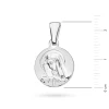 Srebrny medalik Matka Boska D294-925 MARKO