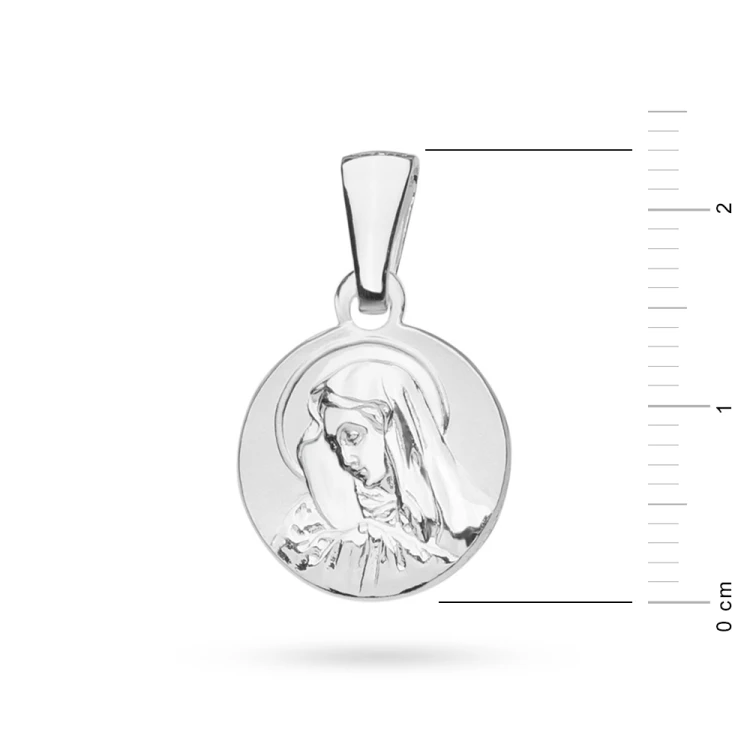 Srebrny medalik Matka Boska D294-925 MARKO