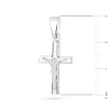 Srebrny krzyżyk z Jezusem Komunia Chrzest pr.925 PKSW D074-925 marko