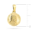 Złoty medalik Papież Jan Paweł II MD-GW-097-585 marko
