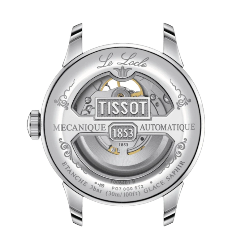 Zegarek Tissot Le Locle T0064071603301 męski na pasku MARKO