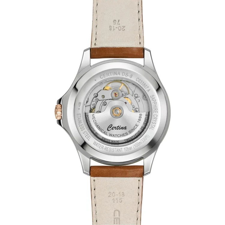 Certina C0338072608700 DS-8 zegarek męski na pasku MARKO