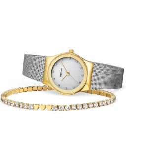 Zegarek damski Bering Classic 12927-001-GWP zestaw z bransoletką
