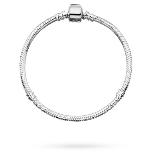Srebrna bransoletka modułowa baza Charms próba 925 B018-925-16 marko