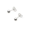 Kolczyki kulki z białego złota 3mm sztyft Jeso pr.585 K804-B585-3 marko