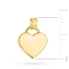 Złota zawieszka gładkie serce Jeso Z-GW-302-585 marko