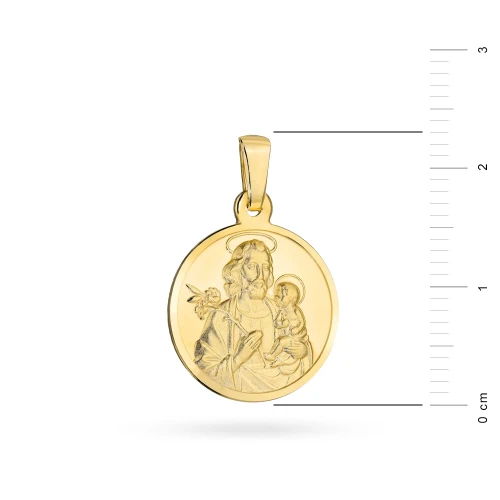 Złoty medalik Święty Józef MD-GW-111-585 marko